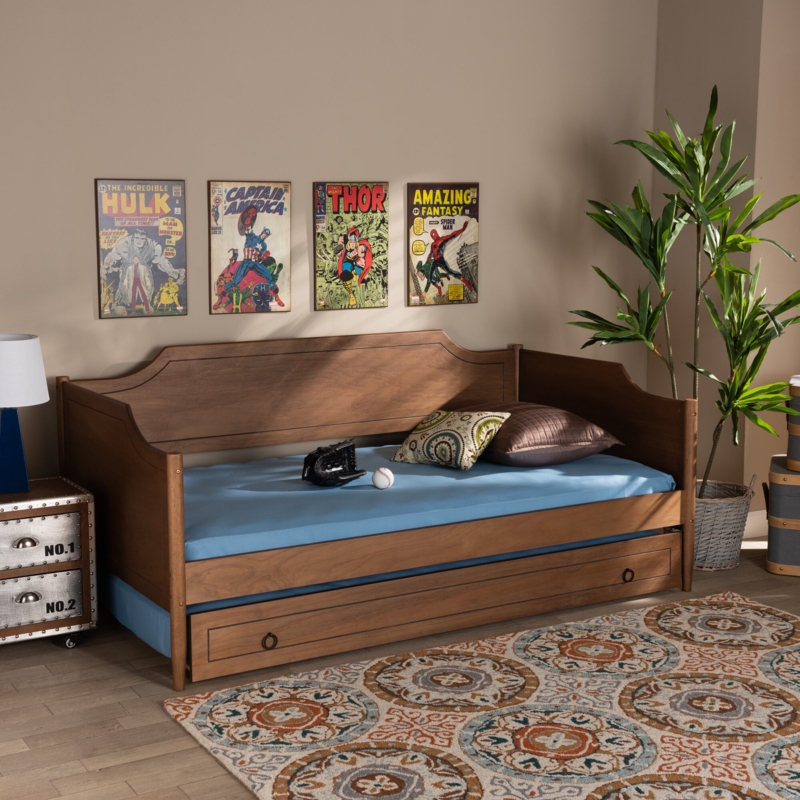 Farmhouse Daybed with Trundle