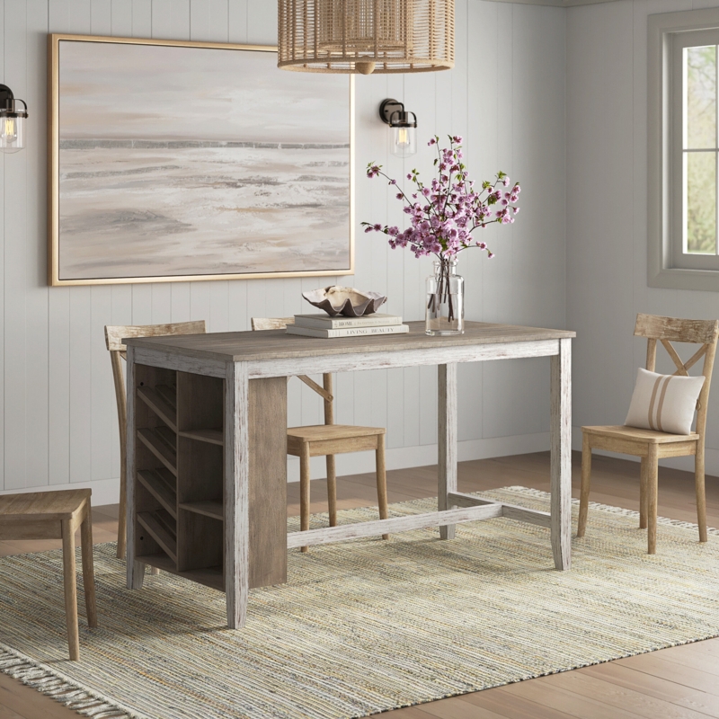 Weathered Counter-Height Dining Table