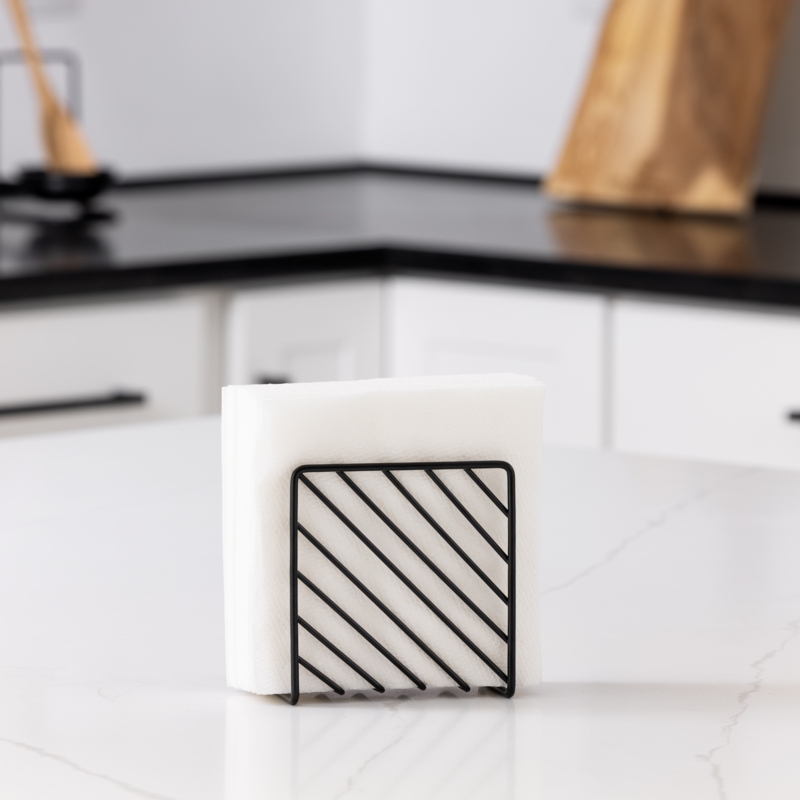Sleek Steel Napkin Holder