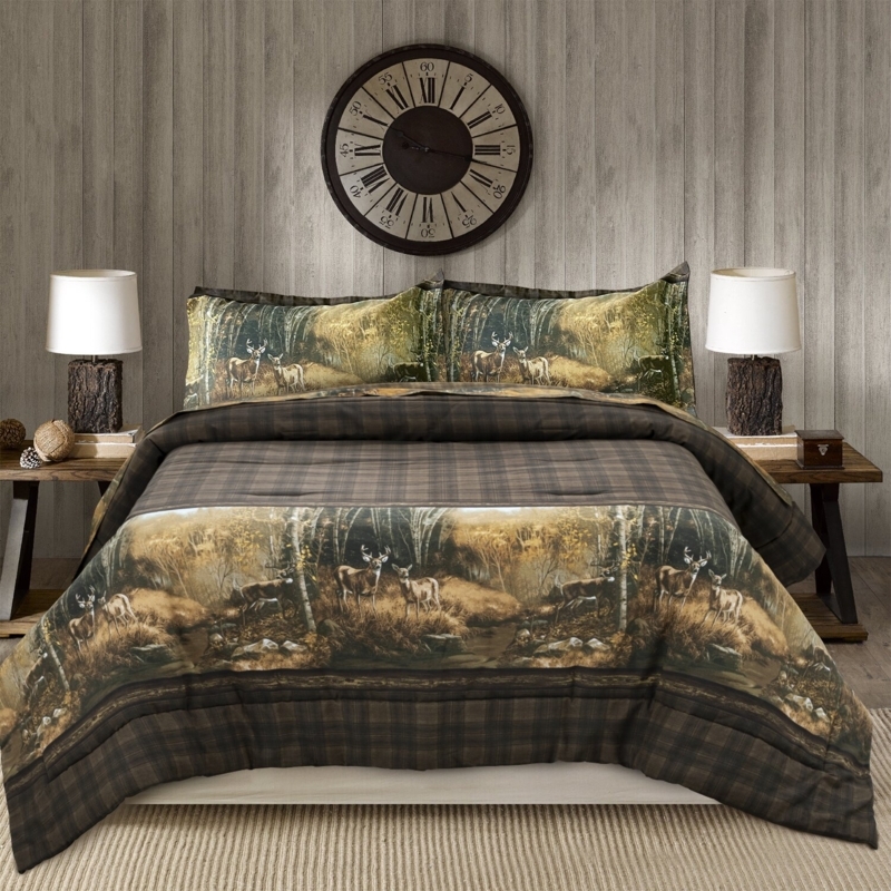Whitetail Birch Rustic Comforter Set