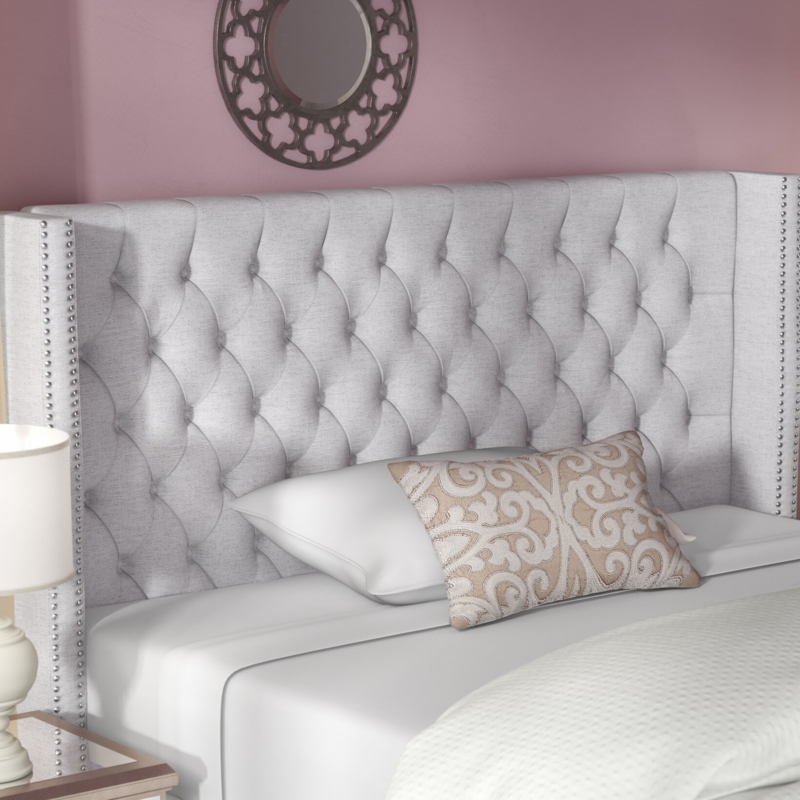 Upholstered Wingback Headboard