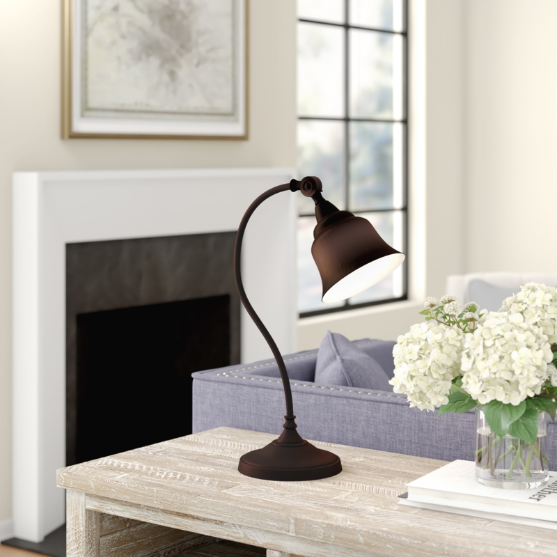 Vintage Arched 21" Table Lamp