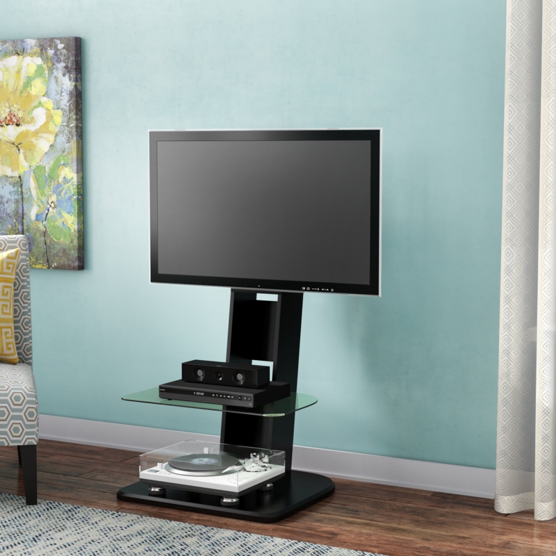 Adjustable Standing Desk with Storage Shelves