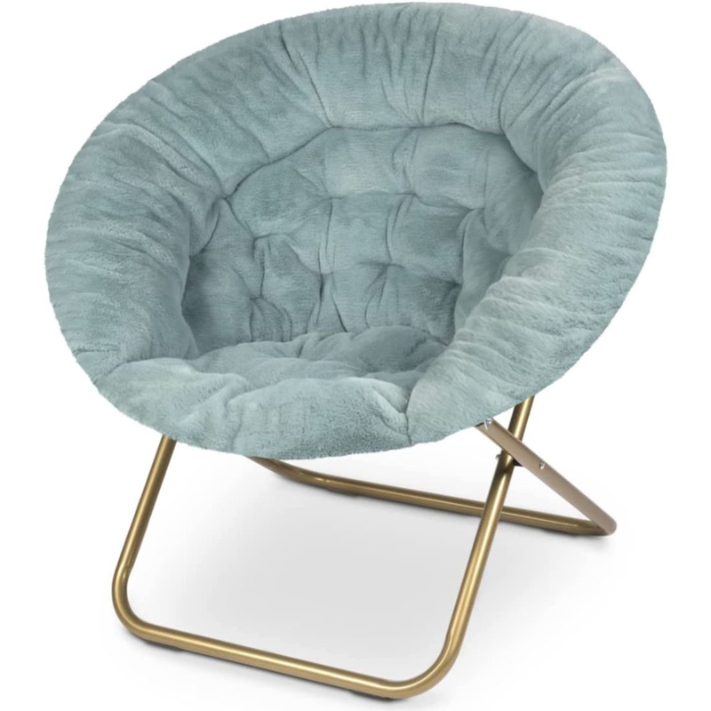 Faux Fur Bedroom Chair