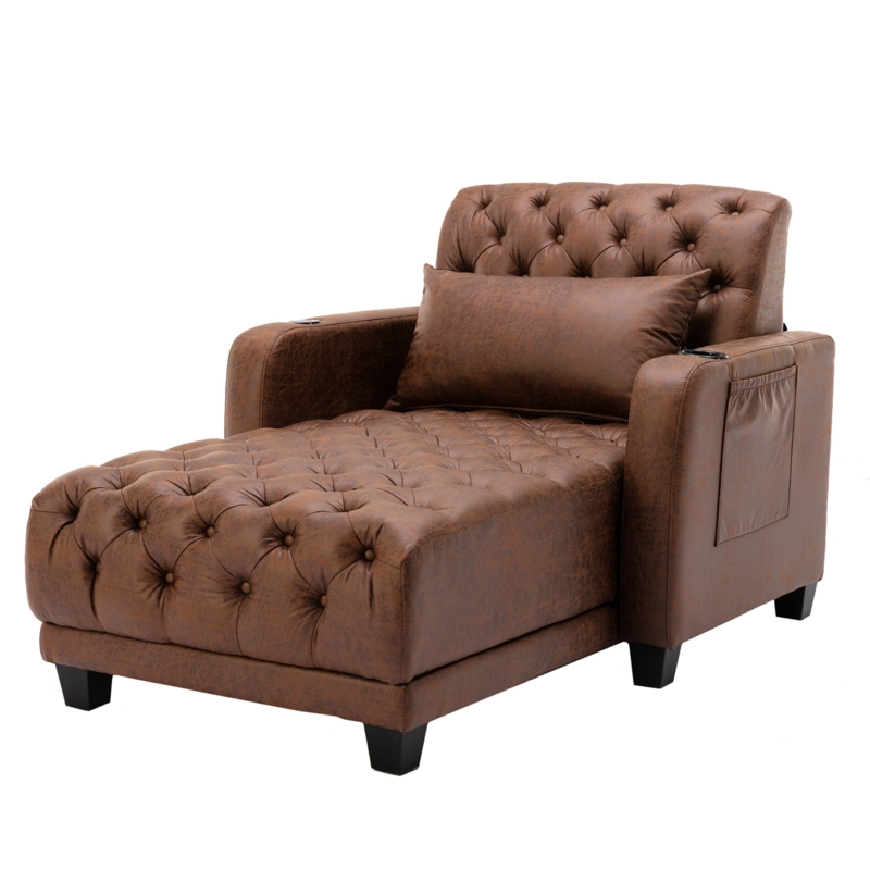 Upholstered Stylish Recliner Chair