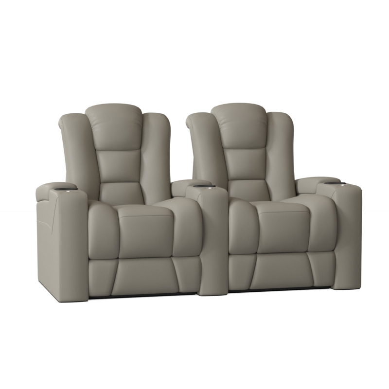 Solid Wood Home Theatre Lounger Seat