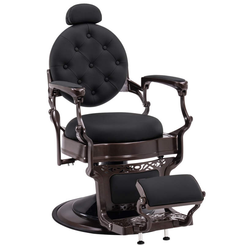 Vintage Barber Chair in Unique Bronze