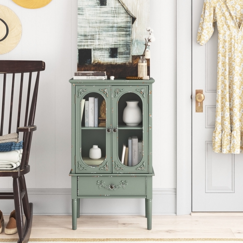 2-Door French Country Accent Cabinet