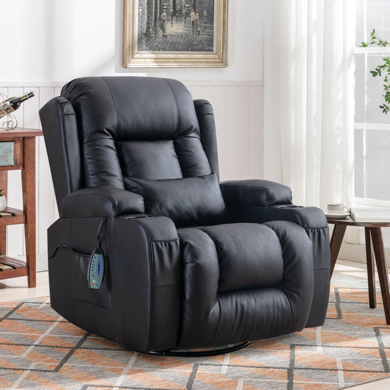 Manual Swivel Rocker Recliner Chair