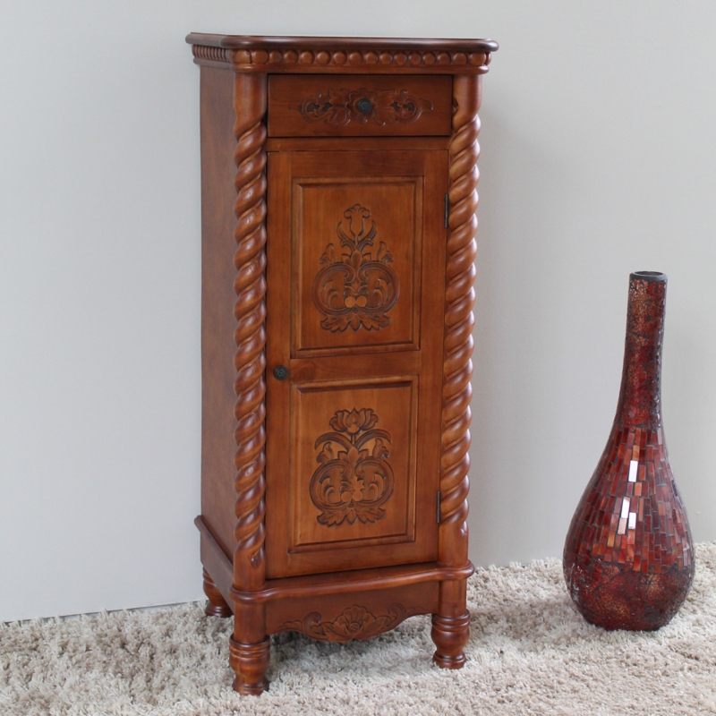 Vintage Loveseat with Floral Pattern