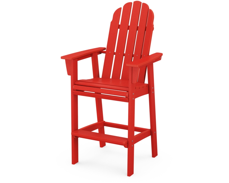 Curve Back Adirondack Bar Chair