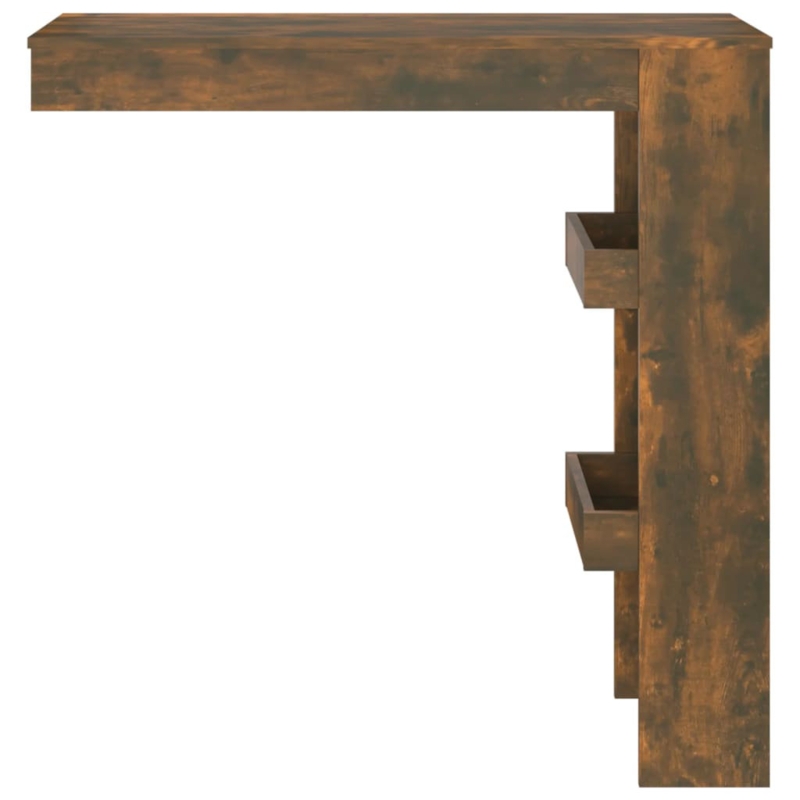 Modern Wall Bar Table with Storage