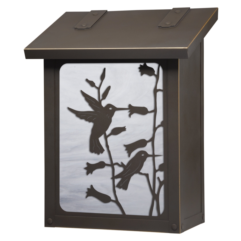 Customizable Solid Brass Mailbox