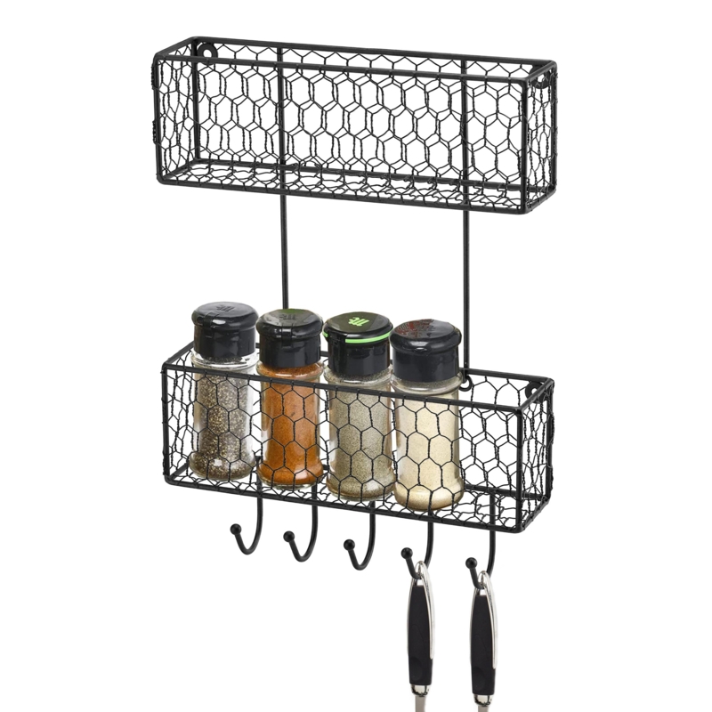 Chicken Wire Wall Organizer
