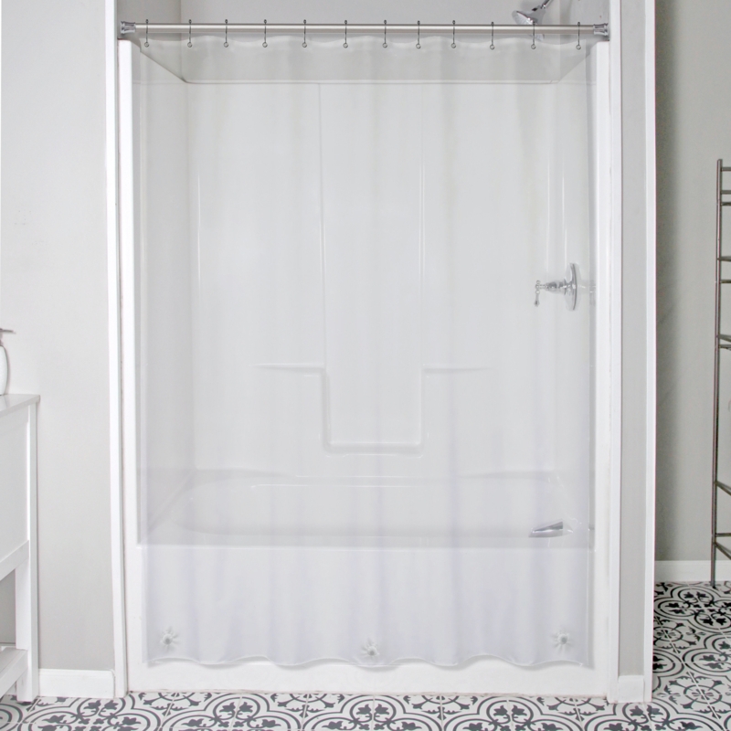 Microban Protected PEVA Shower Curtain Liner