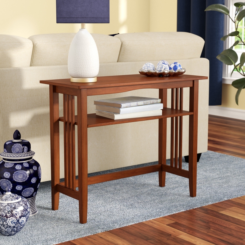 Mission Oak Sofa Table