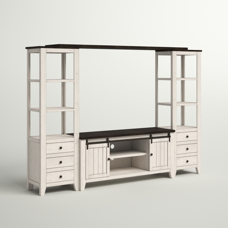 Coastal Farmhouse Entertainment Center