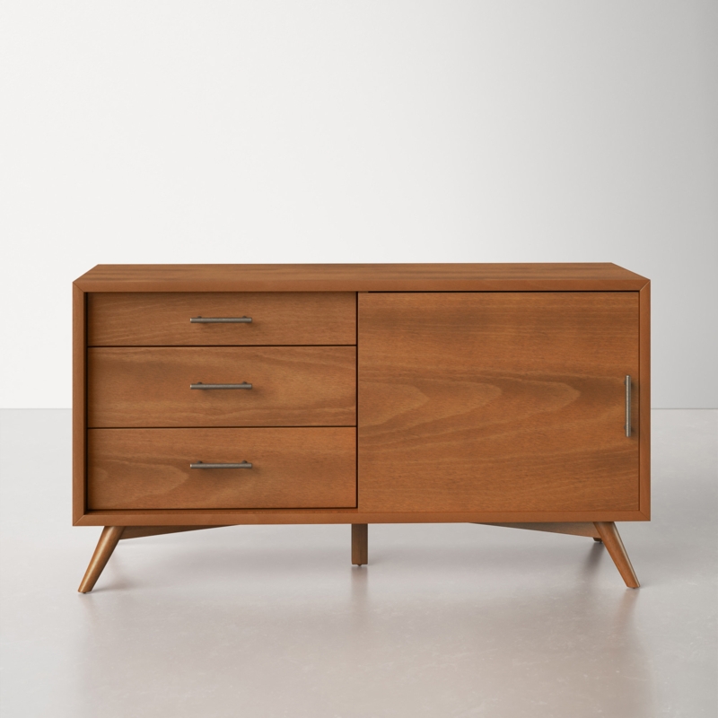 Mid-Century Modern TV Entertainment Center