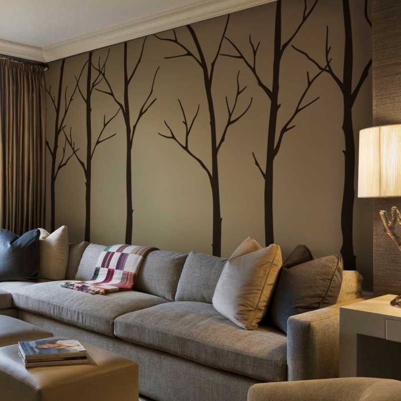 Winter Tree Wall Decal Set