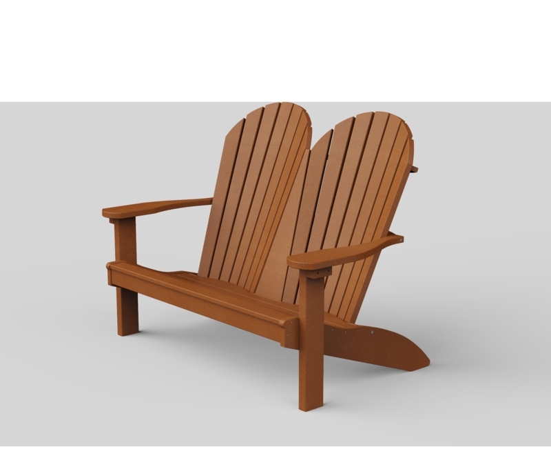 Adirondack Recycled Plastic Bench
