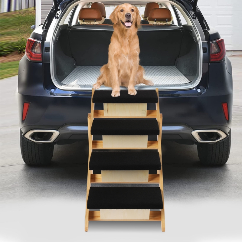 Flannelette Pet Ramp for Bed and Sofa