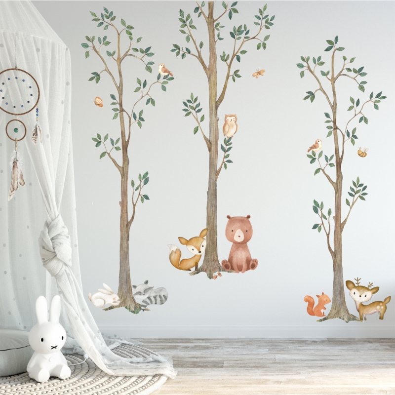 Tall Tree Wall Decals