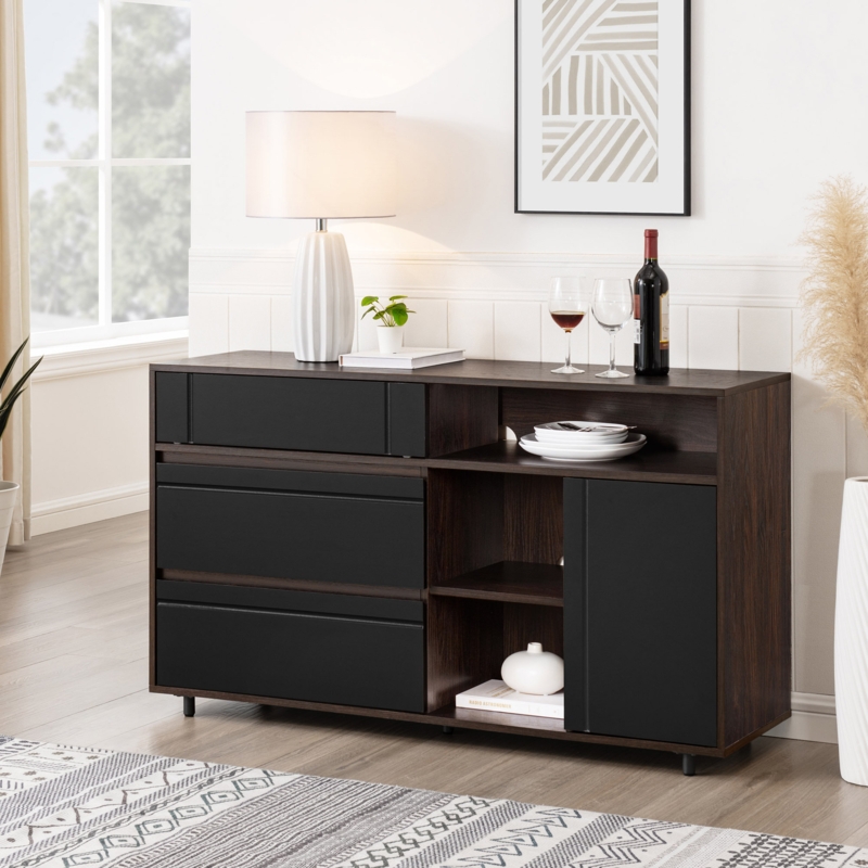 Sleek Sideboard with Convenient Storage