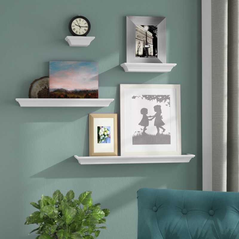 4 Piece Wall Shelf Set