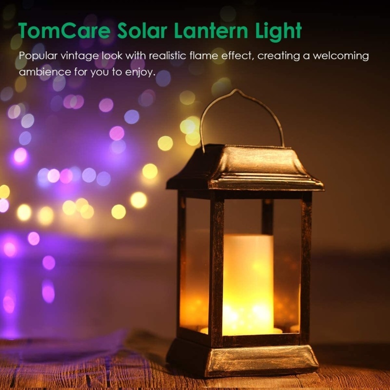 8.3'' Solar Powered Integrated LED Outdoor Lantern