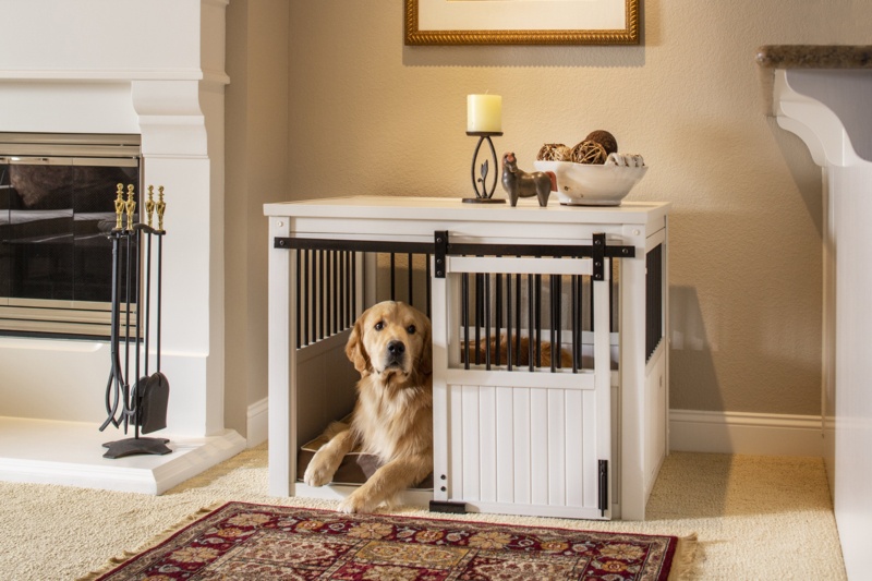 Achilles Ecoflex® Homestead Sliding Barn Door Dog Crate
