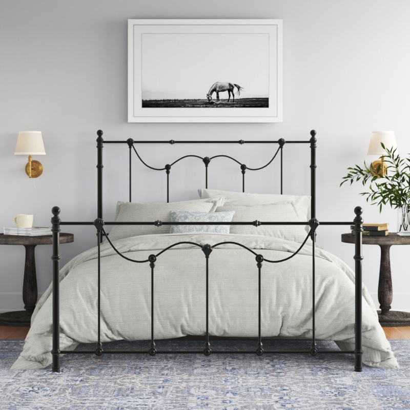 Ackerman Metal Open-Frame Bed