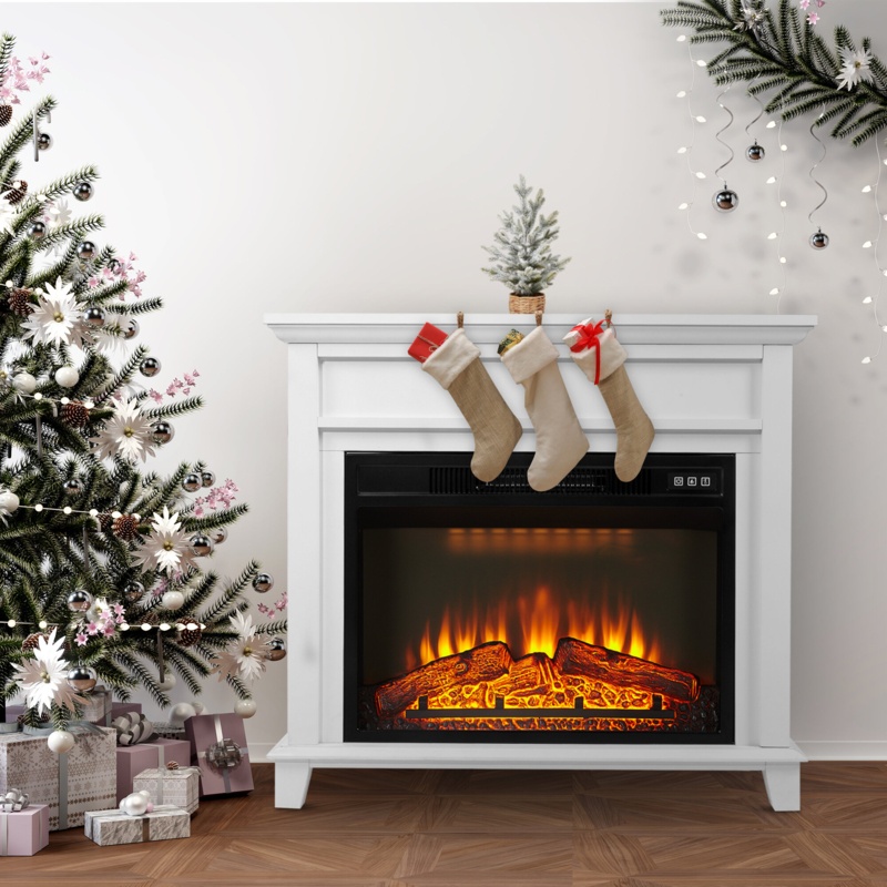 Agoura 31.7'' W Electric Fireplace