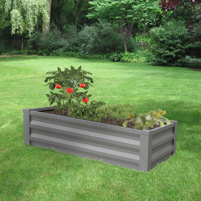 Alison Metal Outdoor Raised Garden Bed