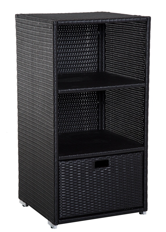 Aliyana 66 Gallon Metal Towel Valet in Dark Coffee