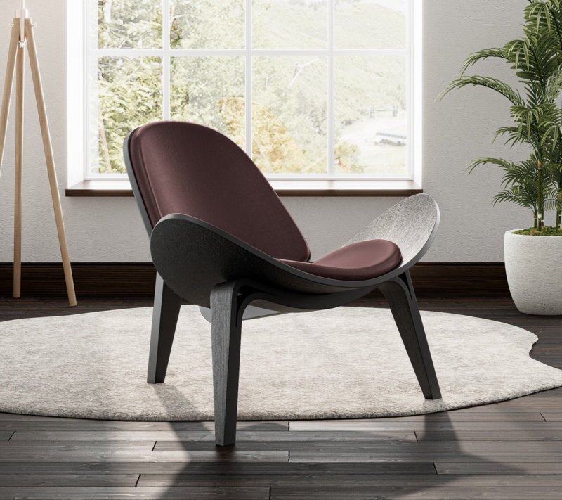 Andalyn Upholstered Accent Chair Mid Century Modern Lounge Chair