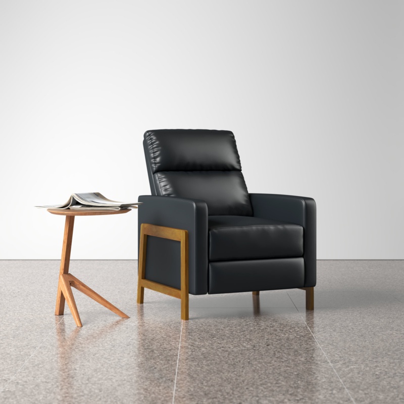 Antwine Vegan Leather Recliner