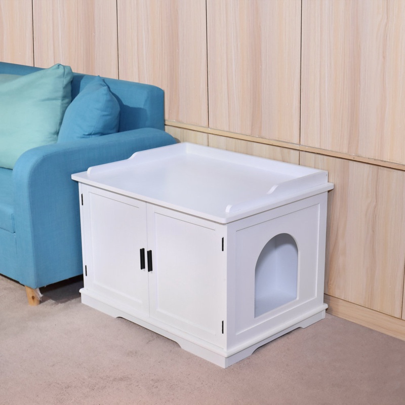 Ascensin Wood Litter Box Enclosure