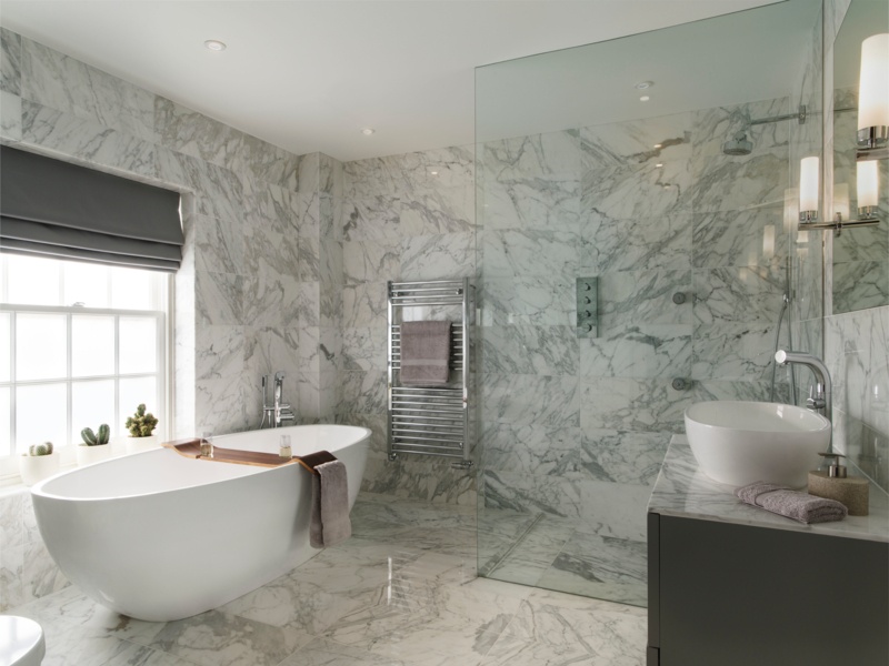 Barcelona 71" x 34" Freestanding Soaking Solid Surface Bathtub