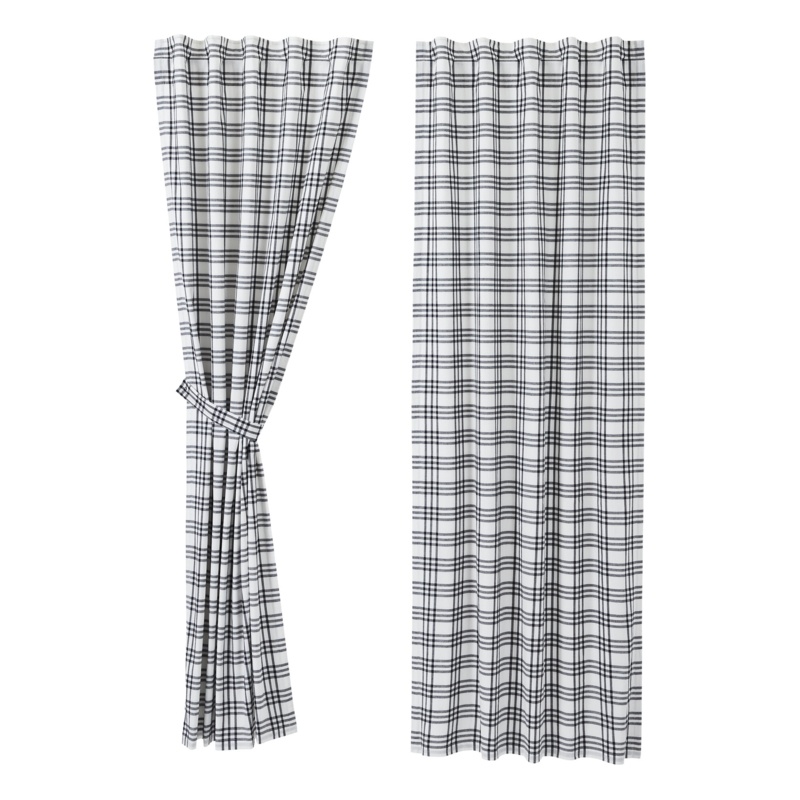 Beata 100% Cotton Room Darkening Curtain Pair