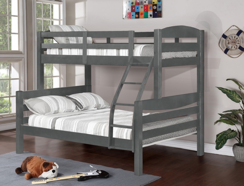 Berinhard Kids Twin Over Full Bunk Bed