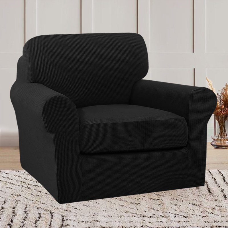 Box Cushion Armchair Slipcover