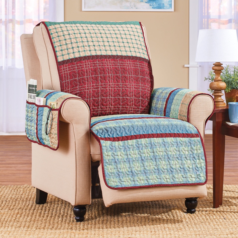 Box Cushion Recliner Slipcover