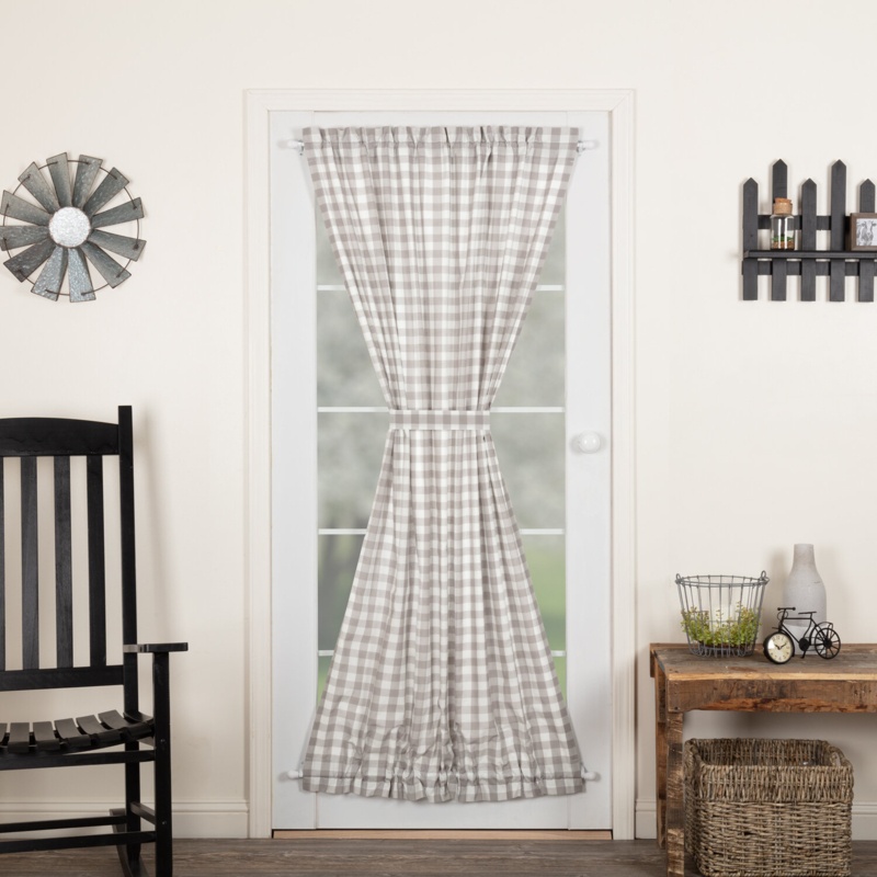 Caulder 100% Cotton Room Darkening French Door Curtain Panel