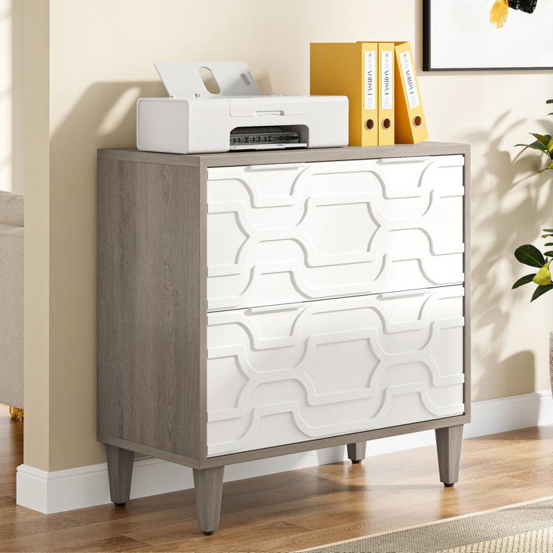 Derrin 31.5'' Wide 2 -Drawer File Cabinet