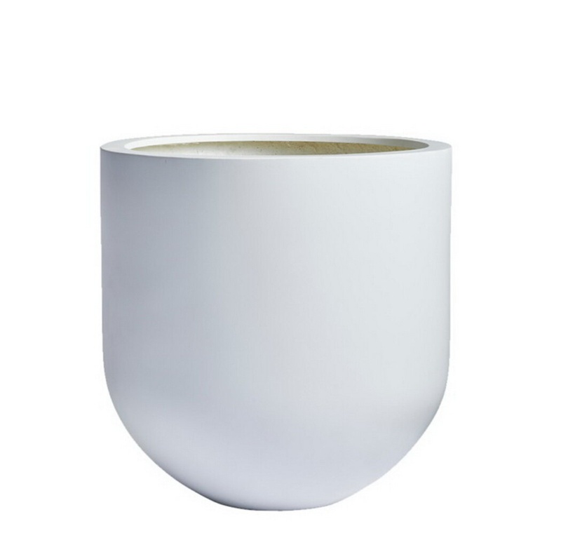 Dorlis Fiberglass, Natural Stone Powder and Virgin Resin Pot Planter