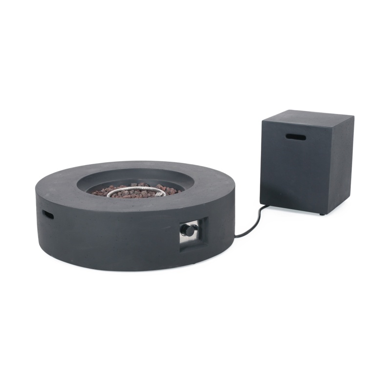Fen 20.27" H x 39.5" W Propane Outdoor Fire Pit Table