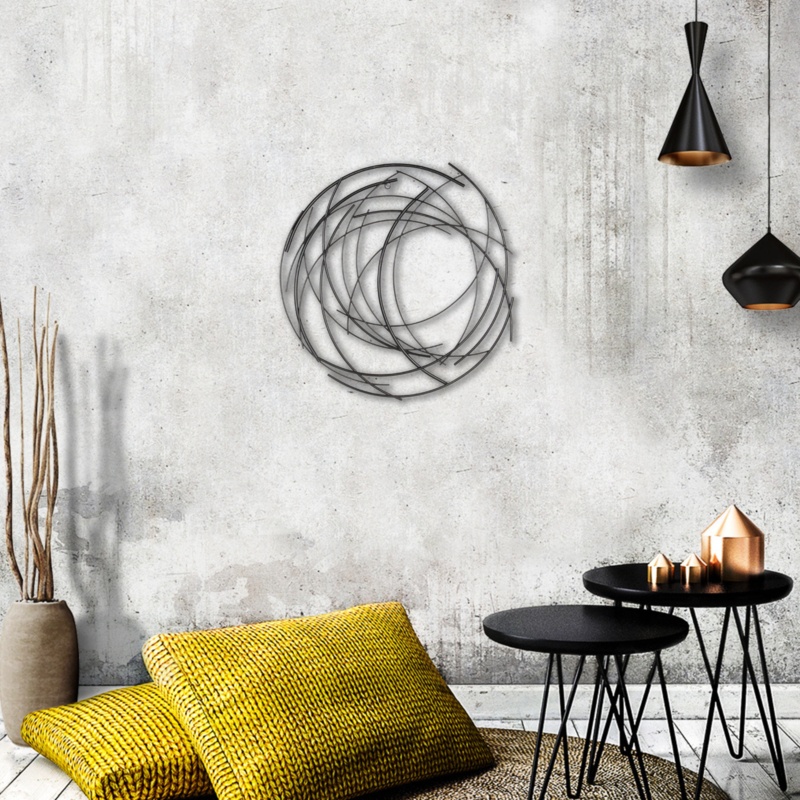 Handmade Metal Abstract And Geometric Wall Decor