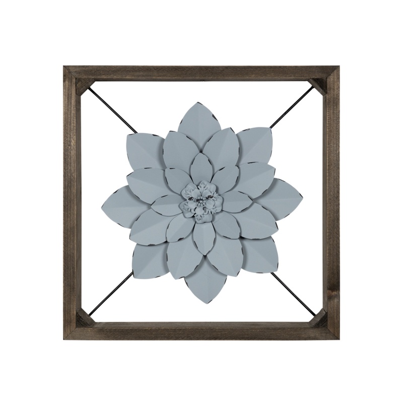 Handmade Metal Plants & Flowers Wall Decor
