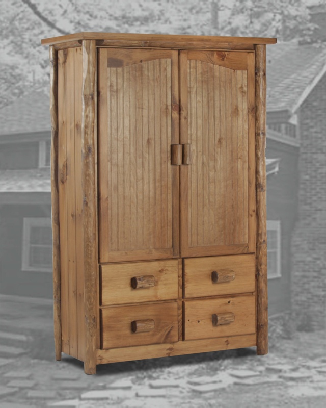 Hoyt Solid Wood Armoire