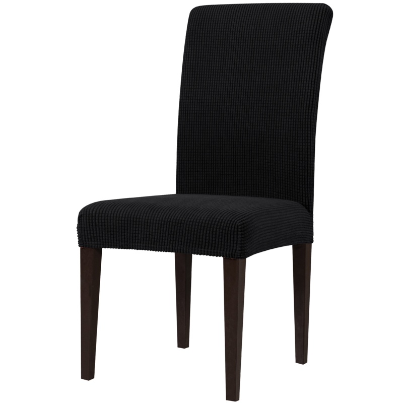 Jacquard Box Cushion Dining Chair Slipcover